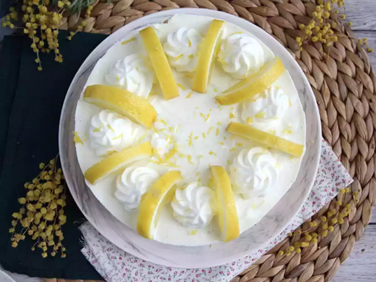 No-bake citroen cheesecake - foto 2