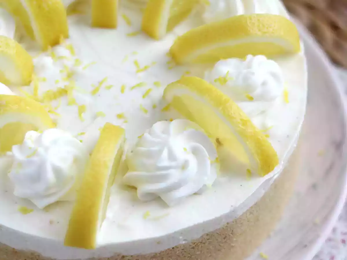 No-bake citroen cheesecake - foto 3