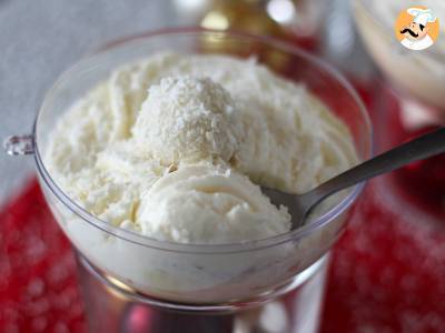 No-bake Raffaello kokosglaasjes - een sprookjesachtig dessert in een sneeuwbol - foto 5