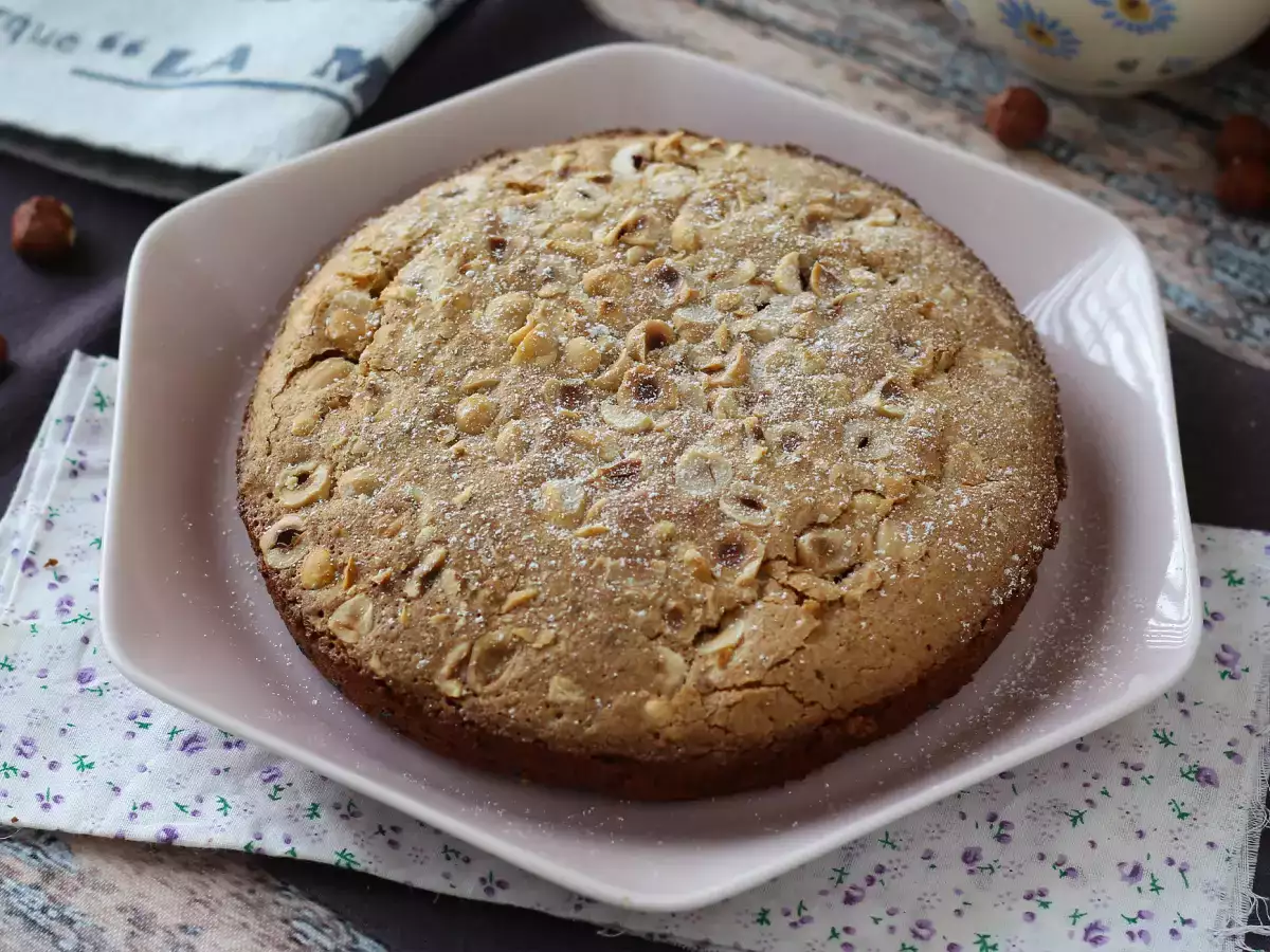 Noisetier: smeuïge hazelnootcake met een krokante bite, met slechts 5 ingrediënten! - foto 5