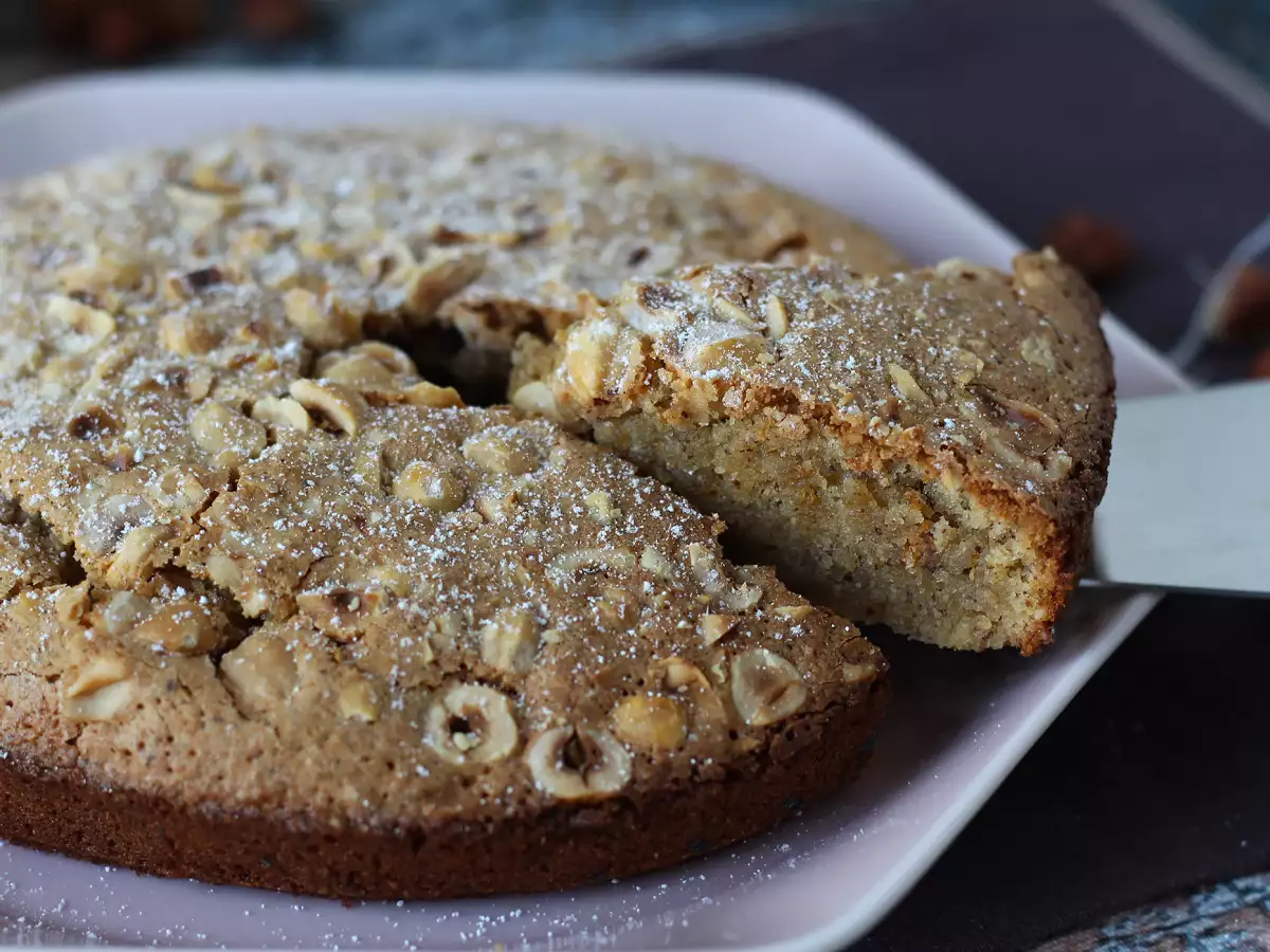Noisetier: smeuïge hazelnootcake met een krokante bite, met slechts 5 ingrediënten! - foto 6