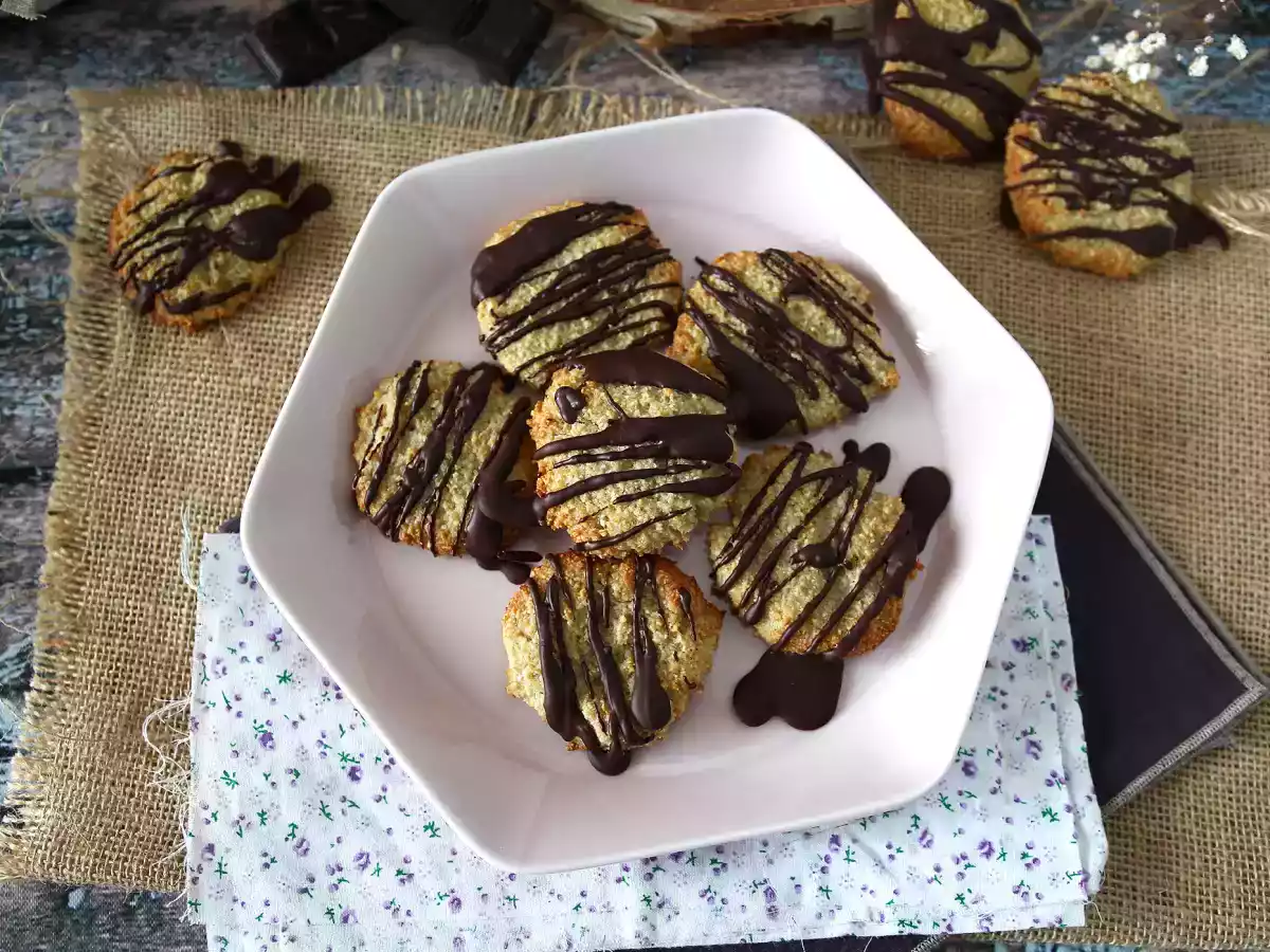 Okara (haver) en chocoladekoekjes - foto 4