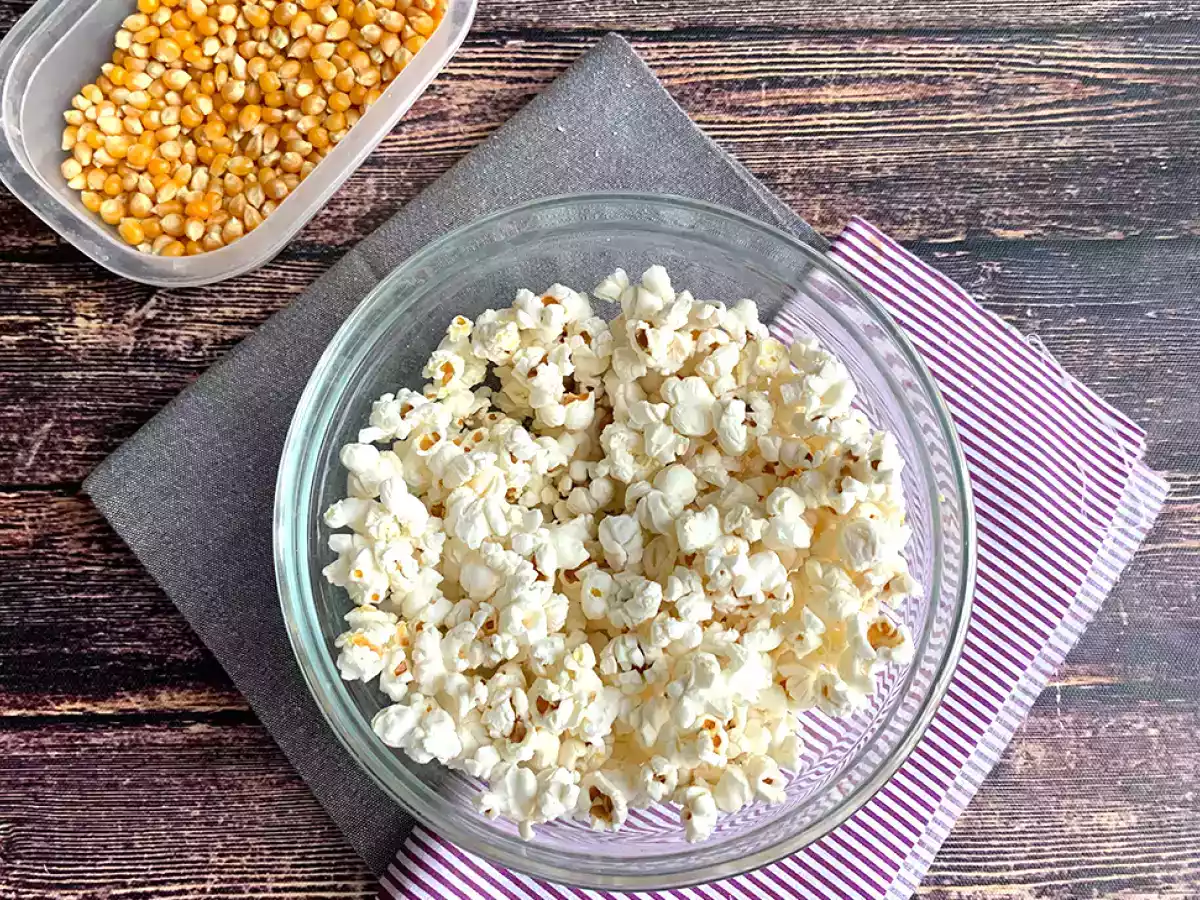 Olievrije magnetron popcorn - foto 2