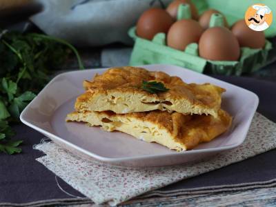 Omelet in airfryer, een licht recept zonder iets vies te maken in de keuken!