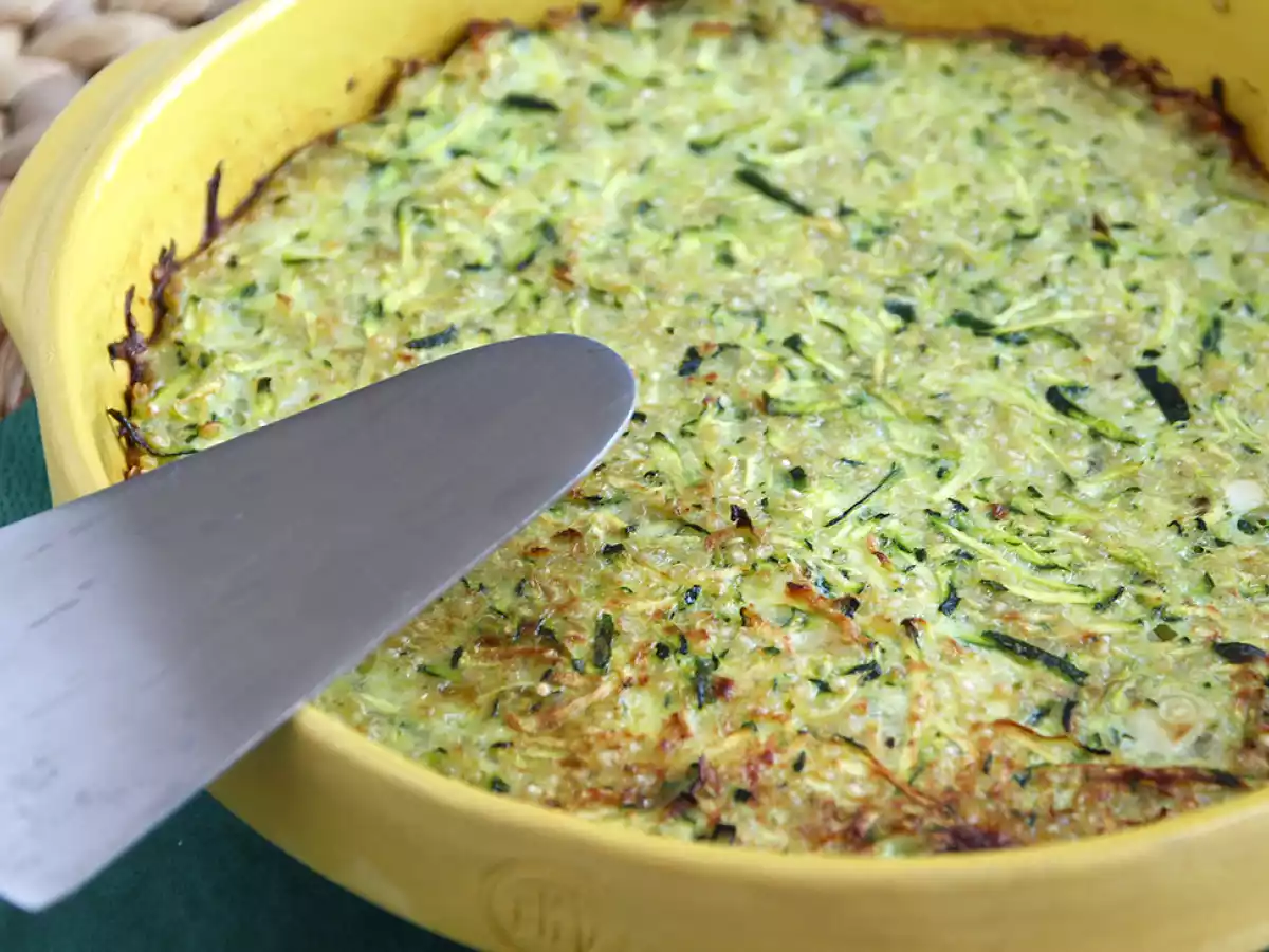 Omelet van courgette en quinoa - foto 2