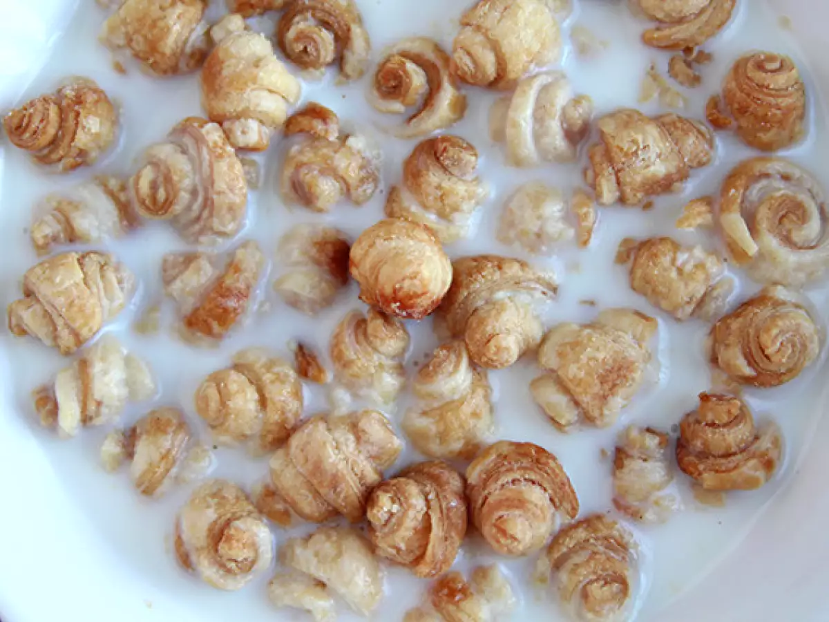 Ontbijtgranen van mini-croissants - foto 8