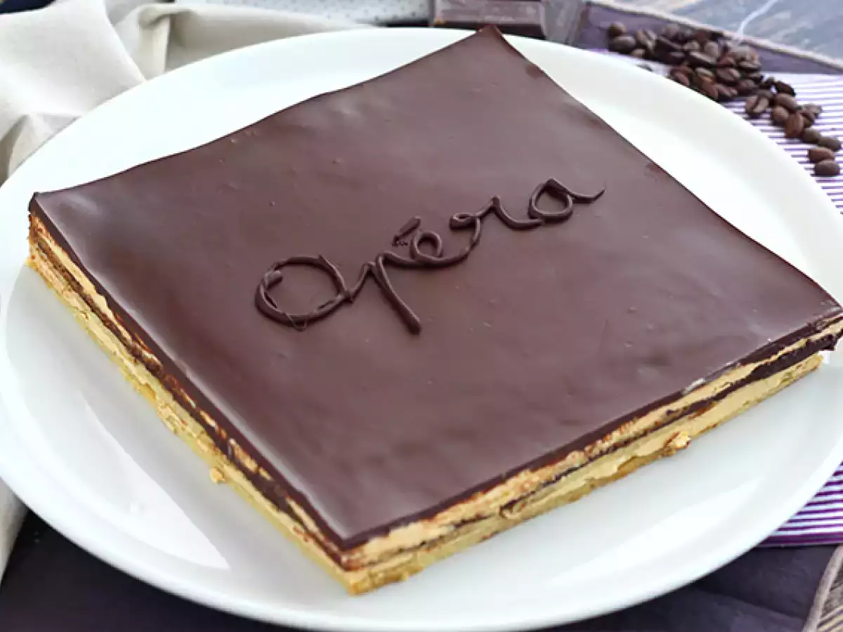Opéra: klassiek Frans gebak stap voor stap