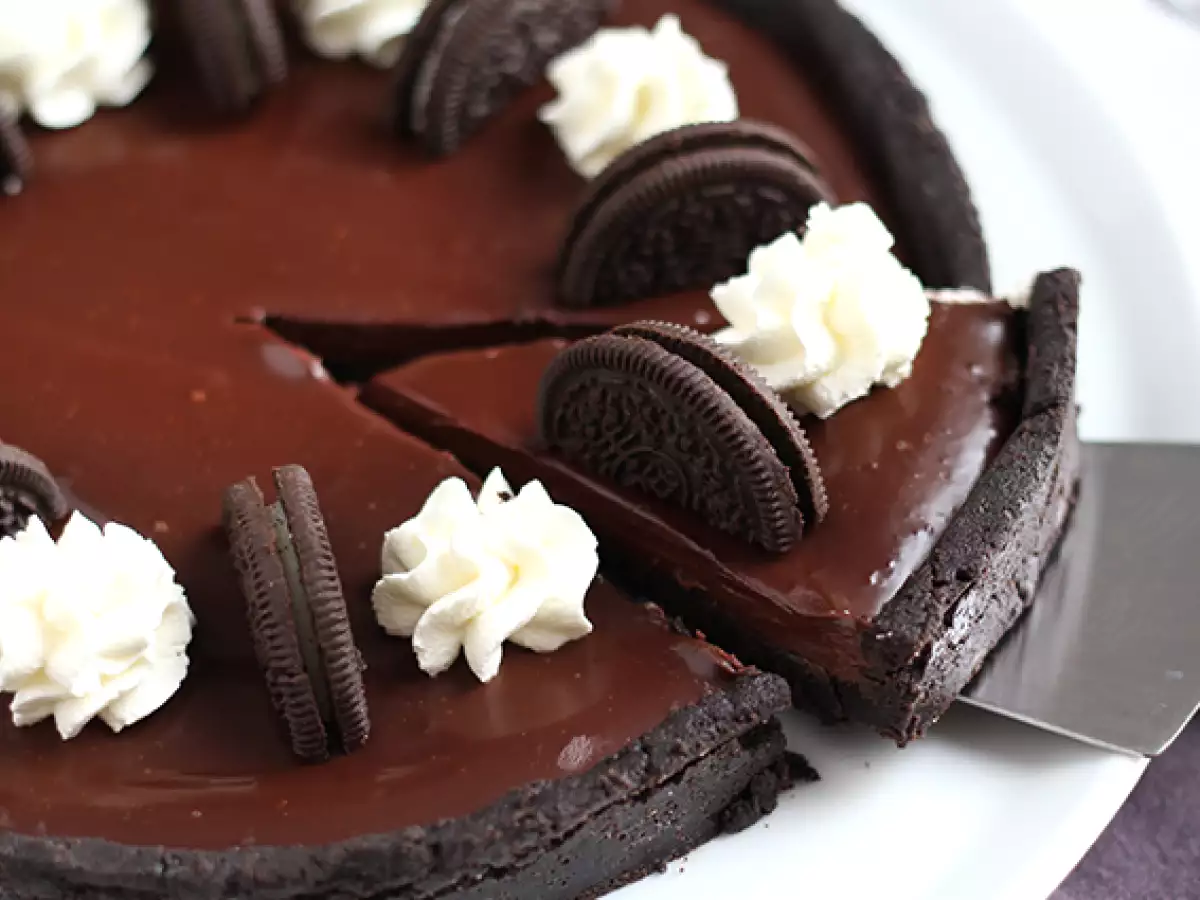 Oreo-chocoladetaartje