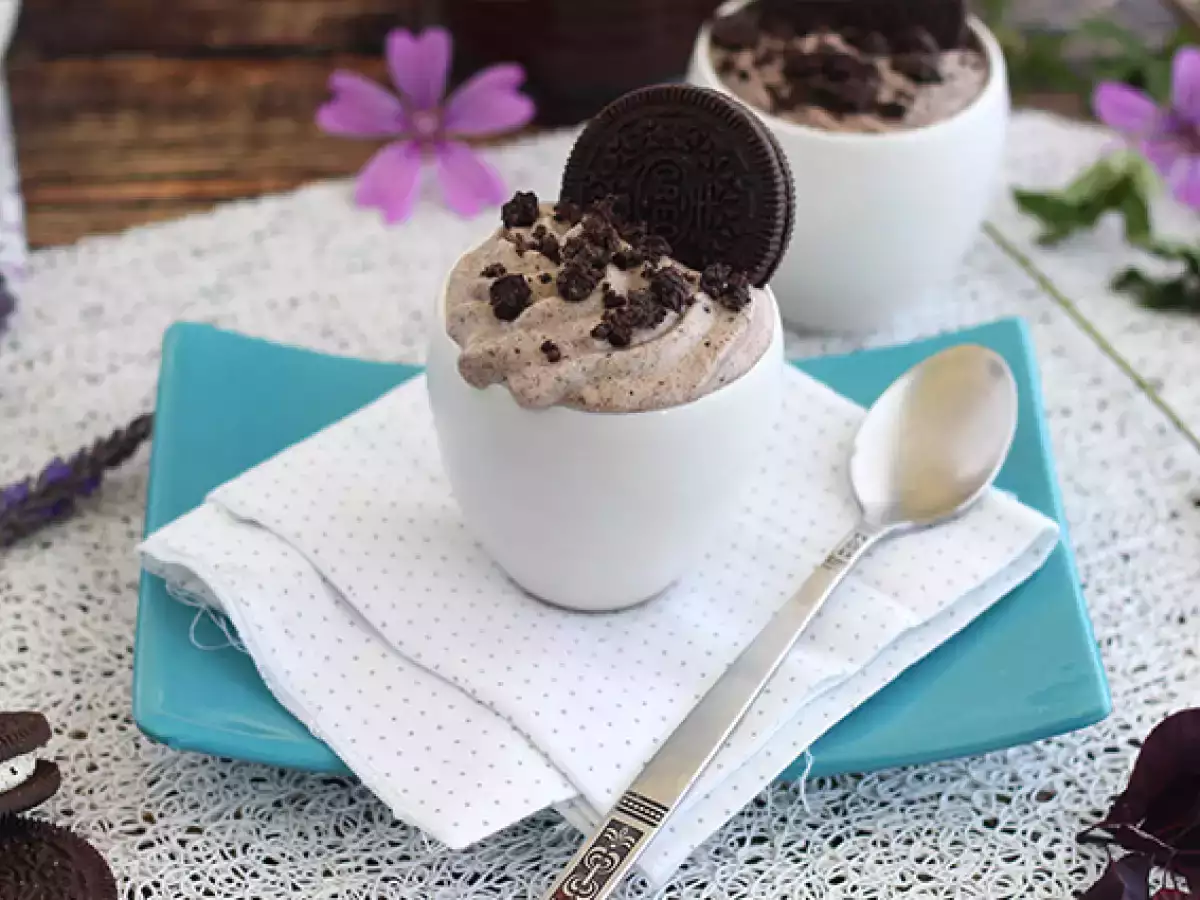 Oreo-mousse