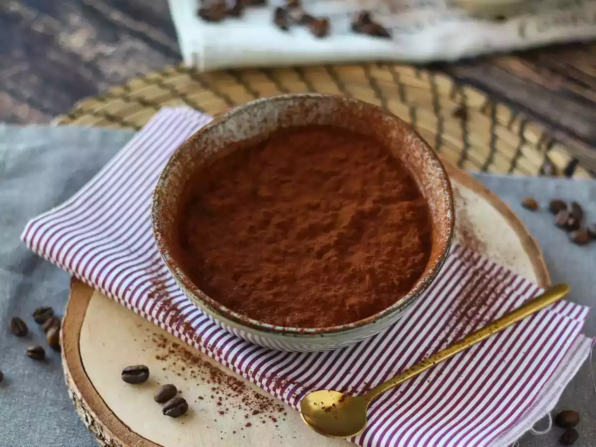 Overnight oats met tiramisu smaak, het perfecte koffie en cacao ontbijt! - foto 3