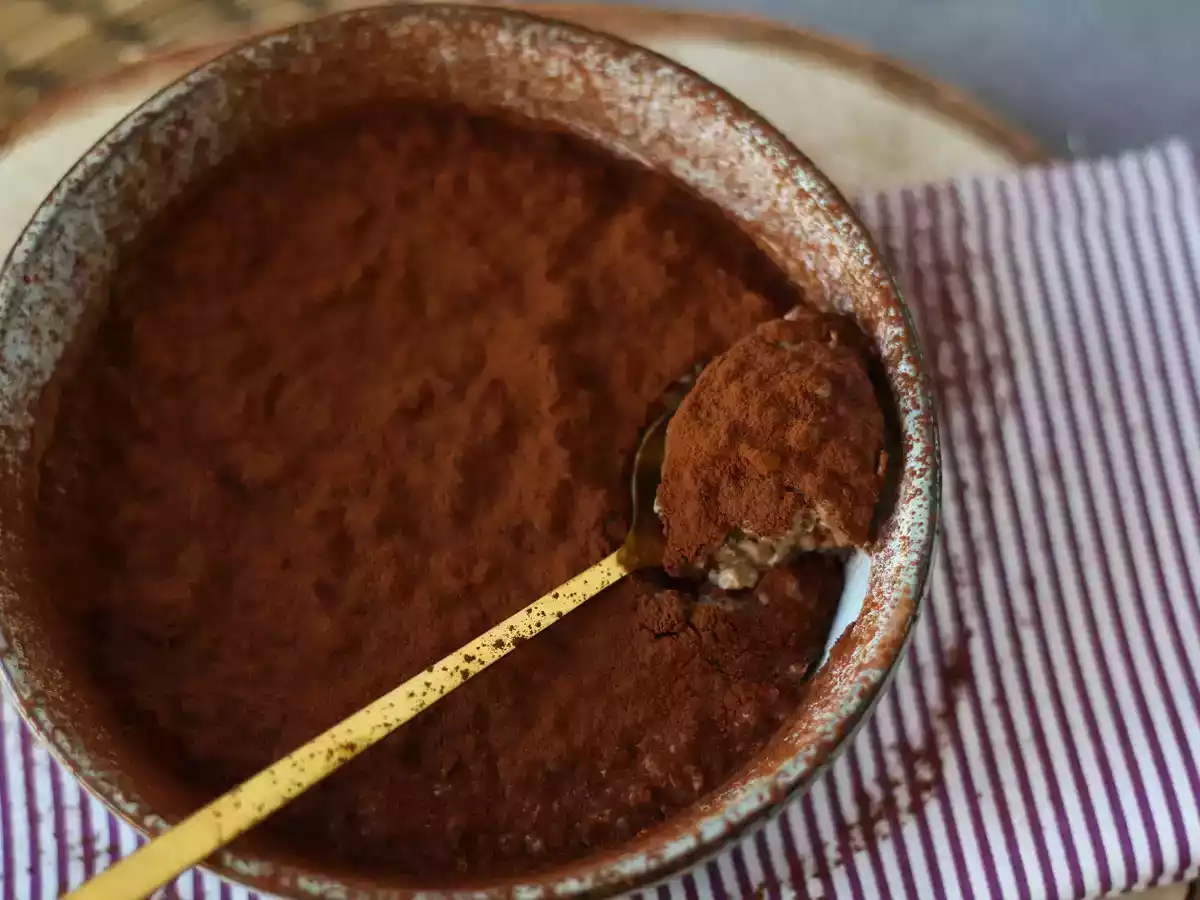 Overnight oats met tiramisu smaak, het perfecte koffie en cacao ontbijt! - foto 5