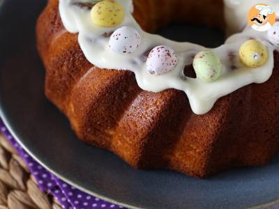 Paas Bundt cake met citroen en witte chocolade - foto 4