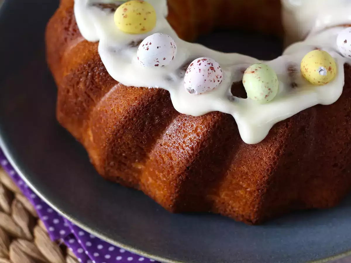 Paasbundtcake met citroen en witte chocolade - foto 4