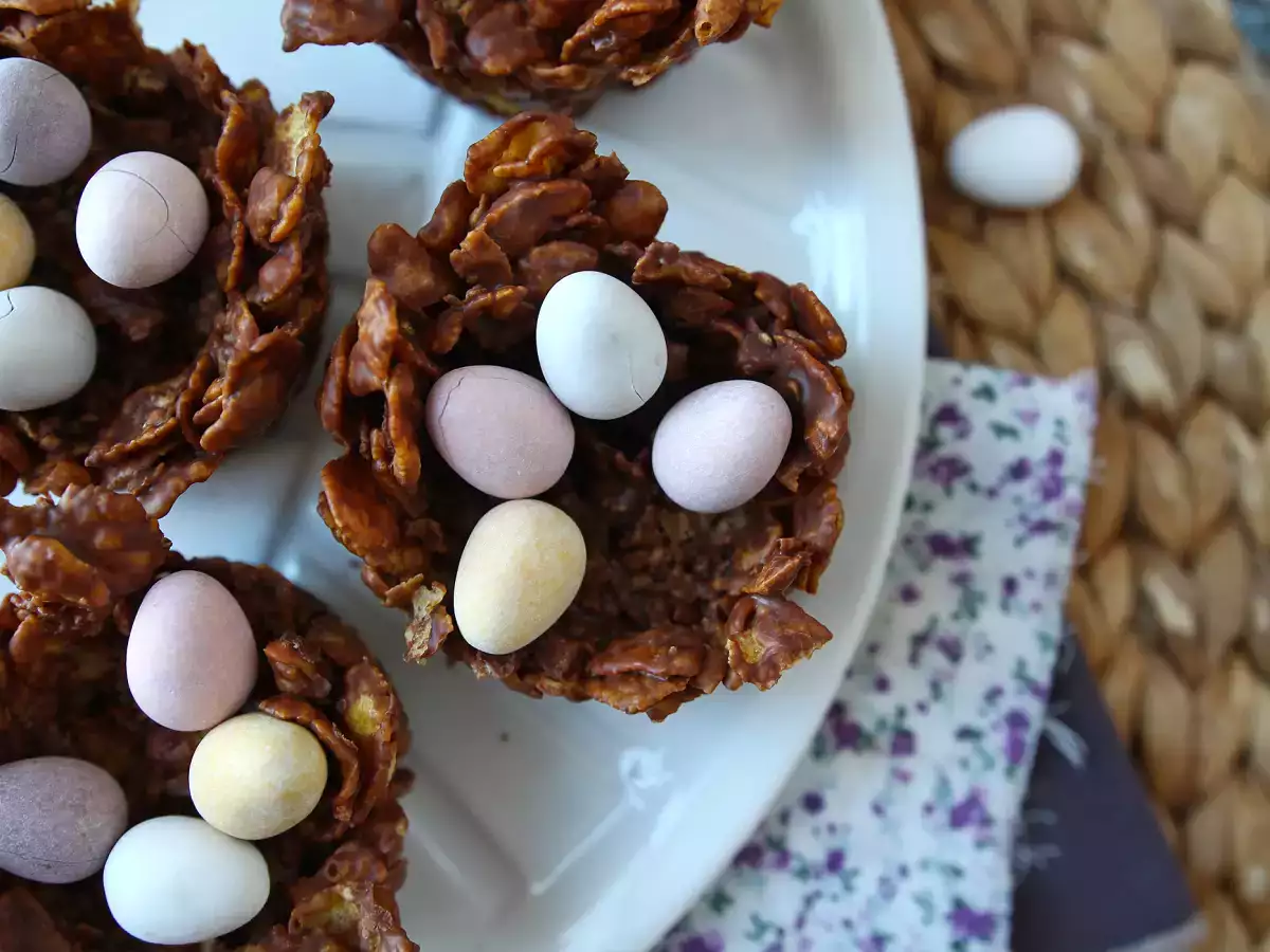 Paasnesten van chocoladecornflakes - foto 5