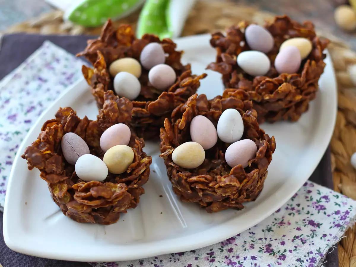 Paasnesten van chocoladecornflakes - foto 6