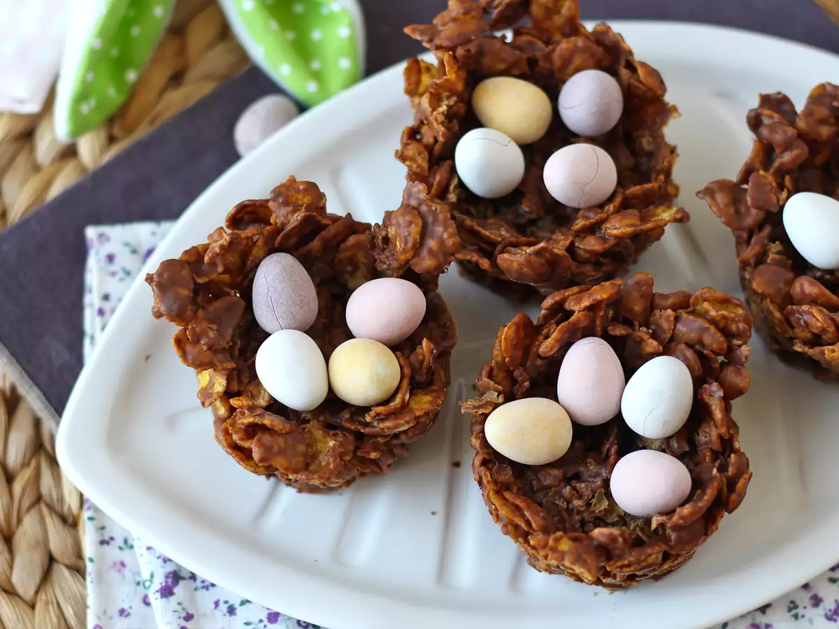 Paasnesten van chocoladecornflakes - foto 7