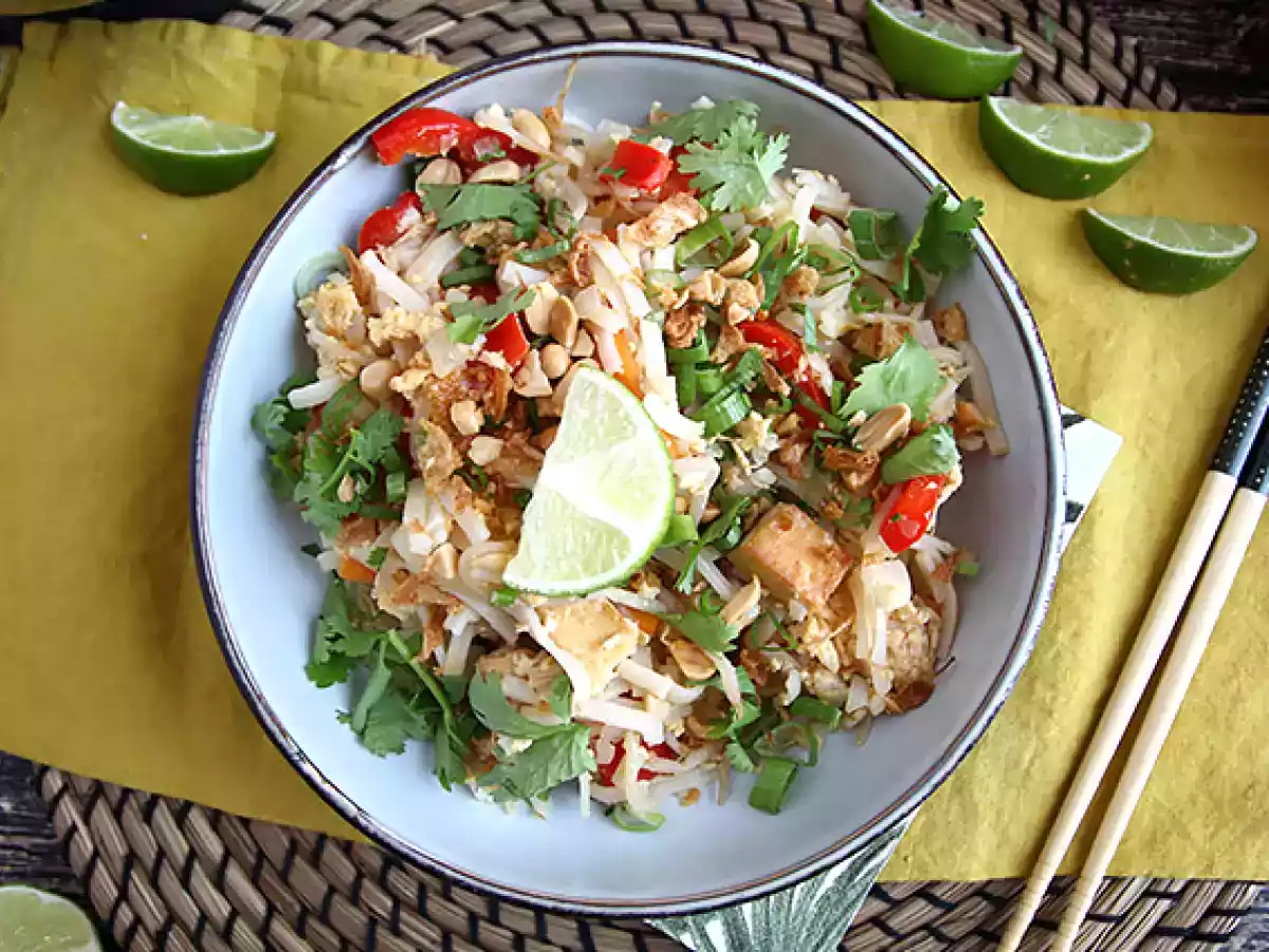 Pad thai met tofu - foto 3