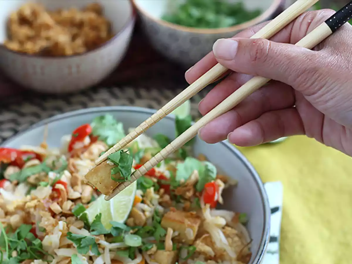 Pad thai met tofu - foto 4