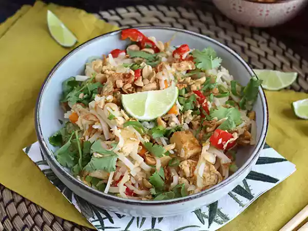 Recept Pad thai met tofu