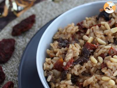 Paddenstoelen en zongedroogde tomaat risotto kit - foto 6