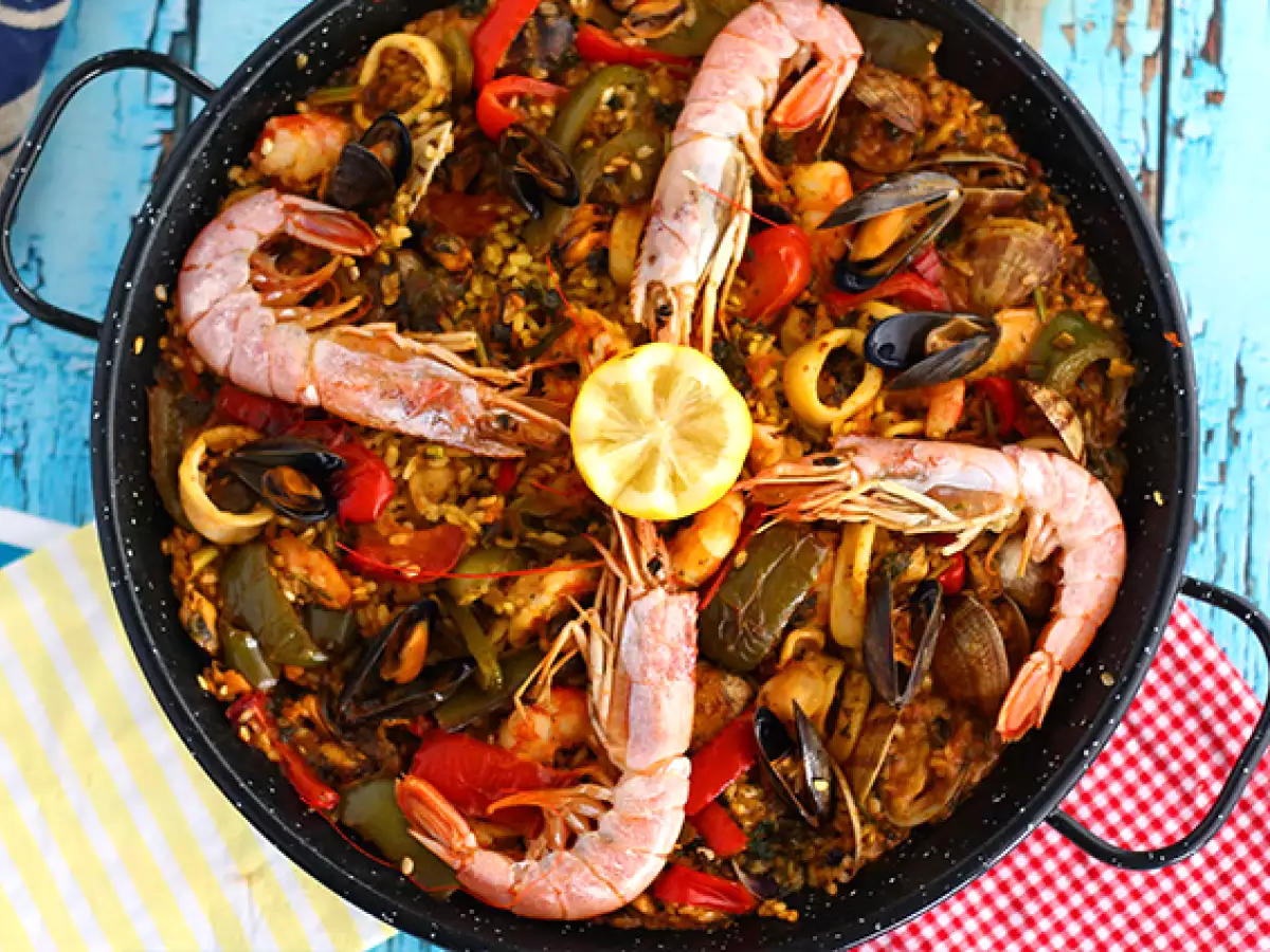 Paella met zeevruchten - foto 2