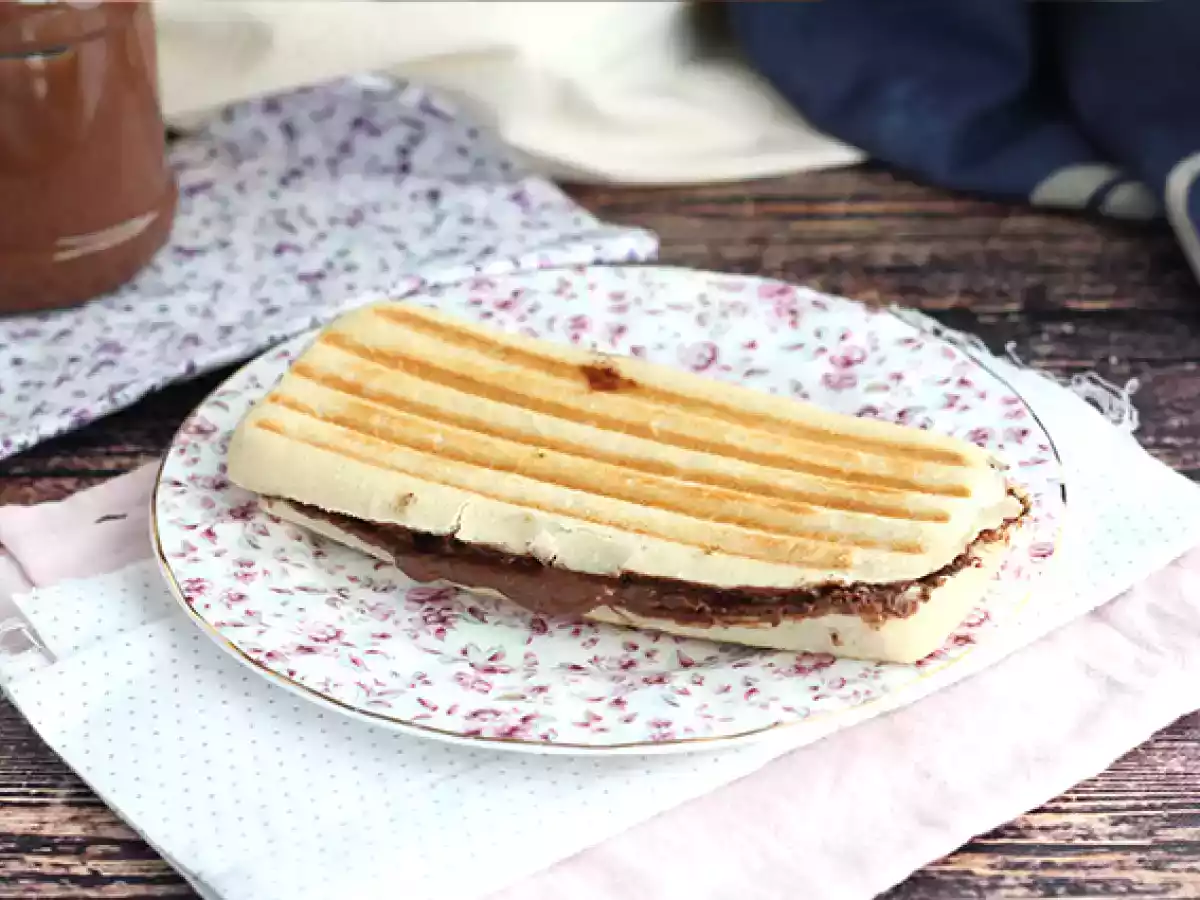 Panini met chocoladepasta - foto 2