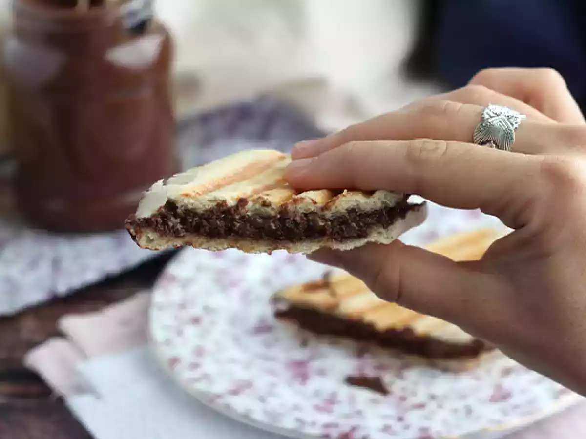 Panini met chocoladepasta - foto 3