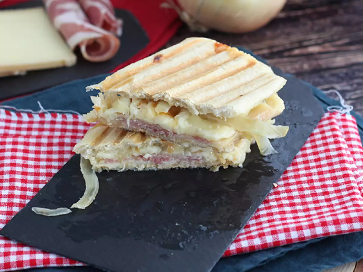 Panini met raclettekaas - foto 3