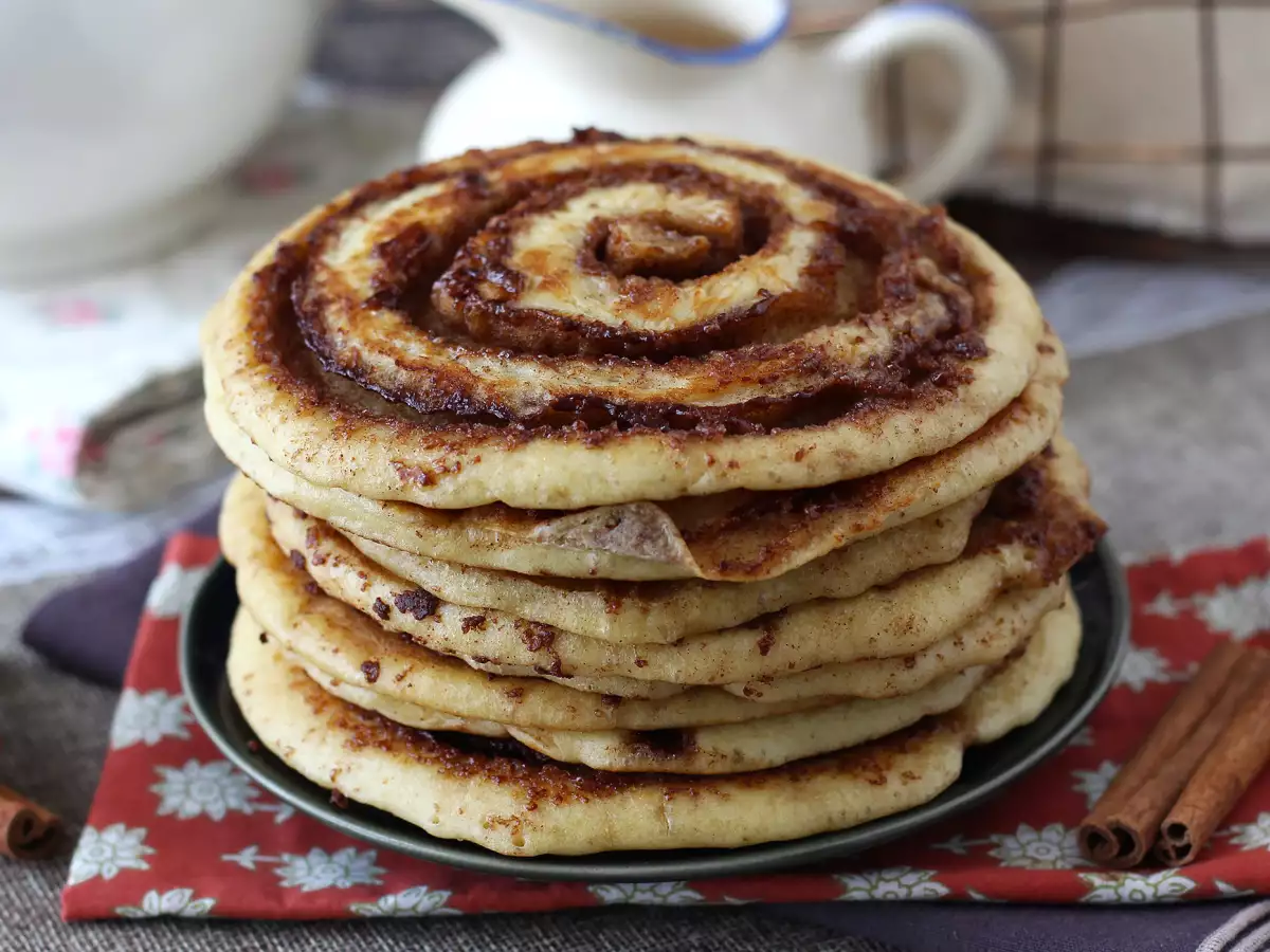 Pannenkoeken met kaneelrolsmaak, voor echte kaneelliefhebbers - foto 2