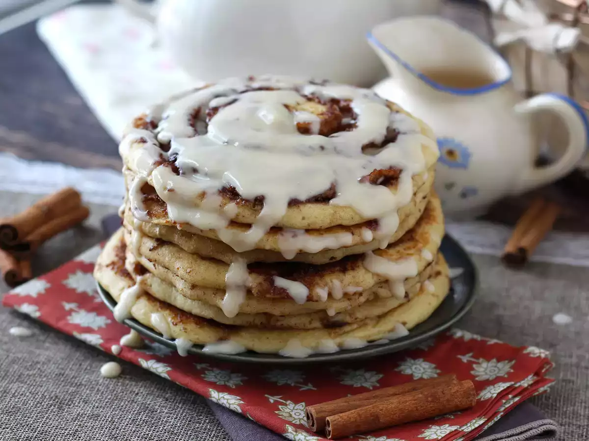 Pannenkoeken met kaneelrolsmaak, voor echte kaneelliefhebbers - foto 4