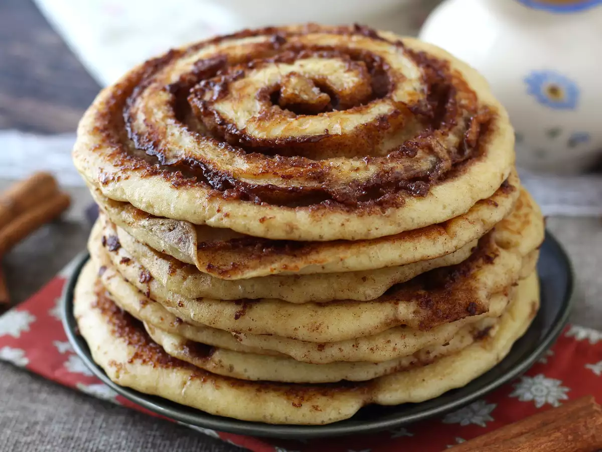 Pannenkoeken met kaneelrolsmaak, voor echte kaneelliefhebbers - foto 5