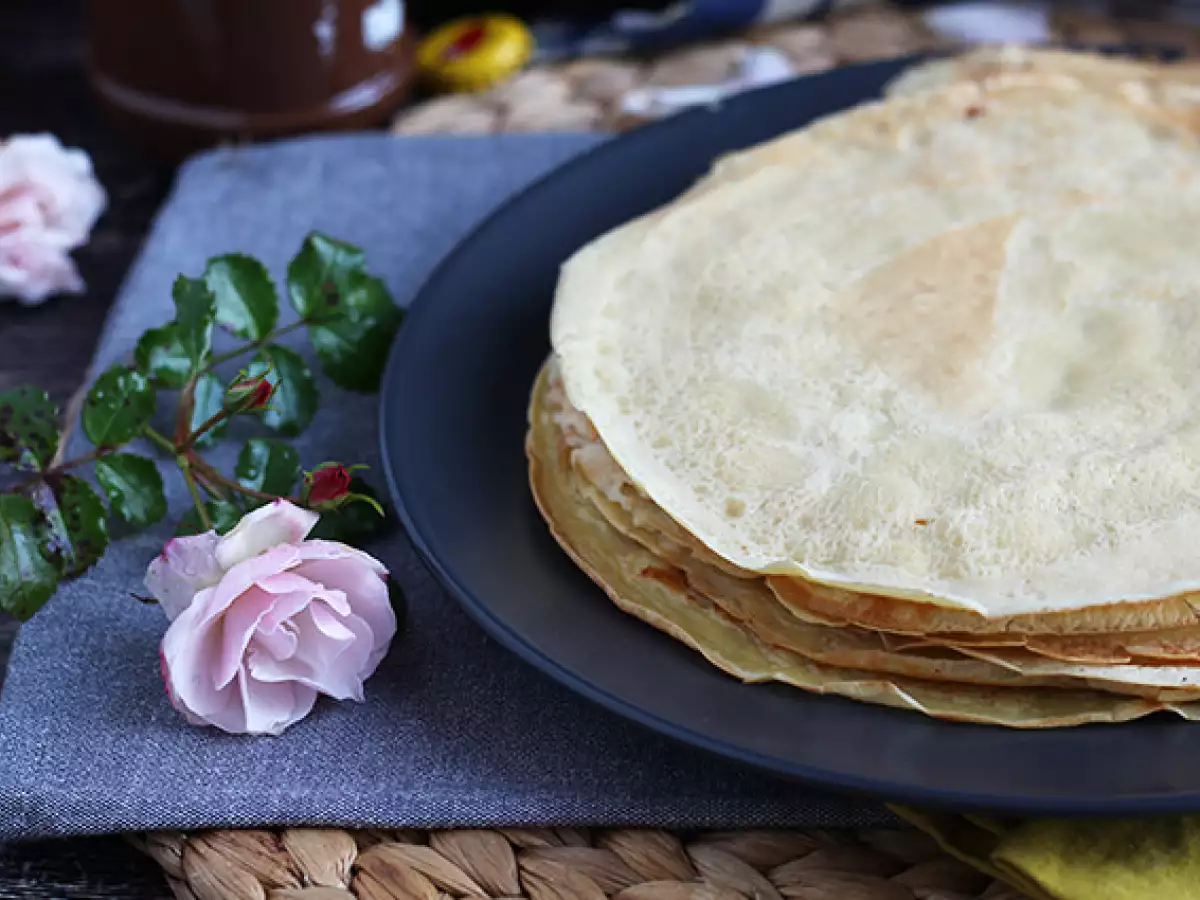 Pannenkoekenbeslag met blond bier - foto 2