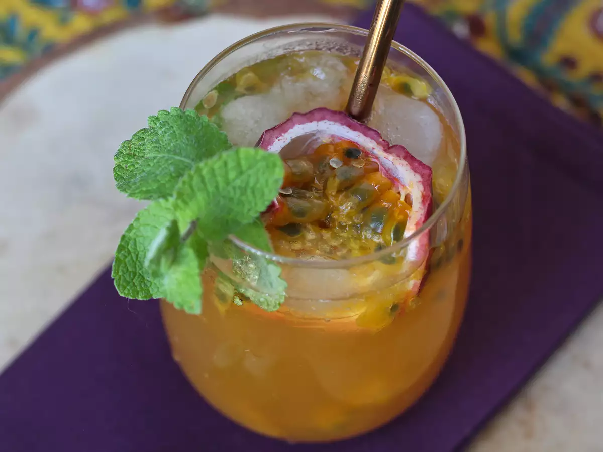 Passievrucht ijsthee - foto 4