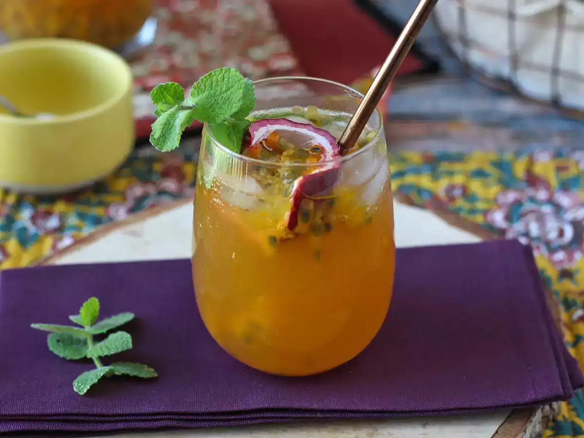 Passievrucht ijsthee - foto 5