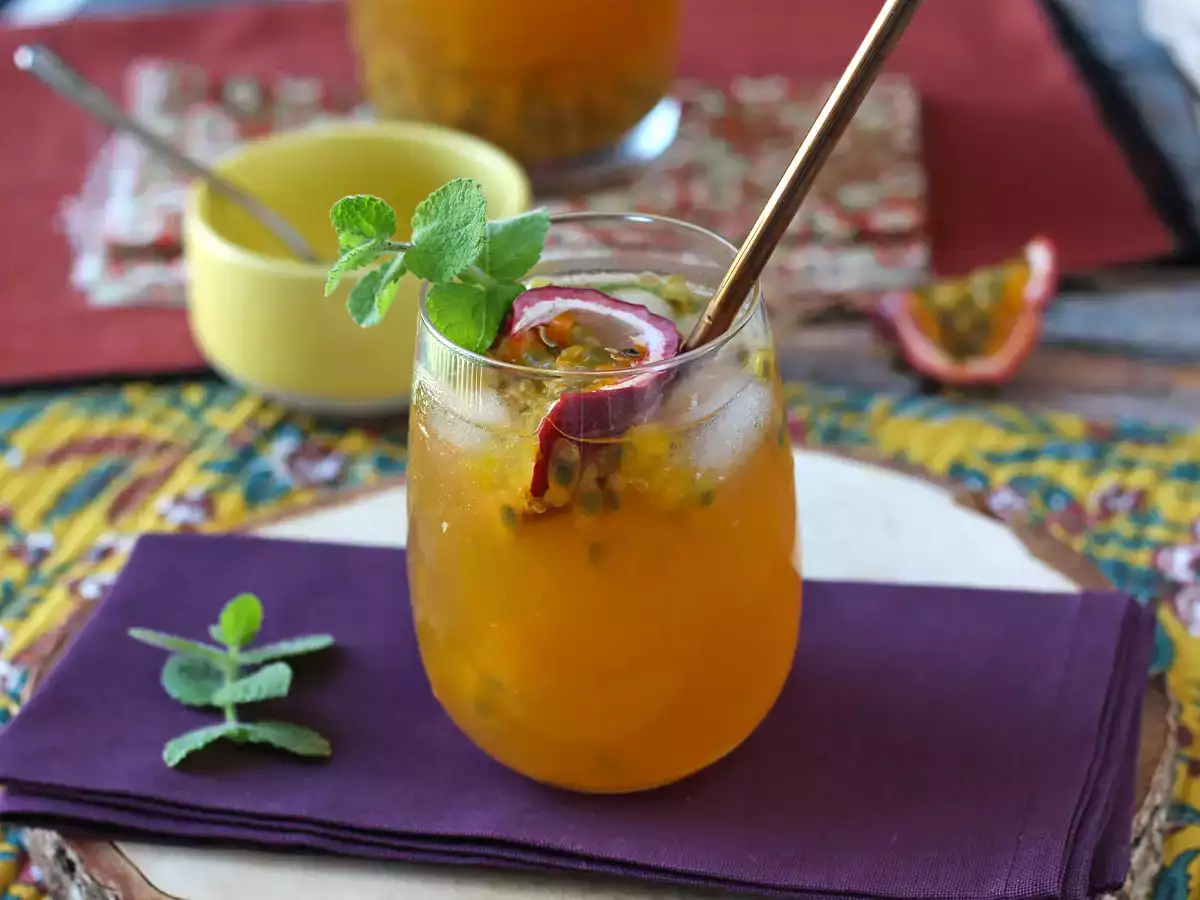 Passievrucht ijsthee - foto 7