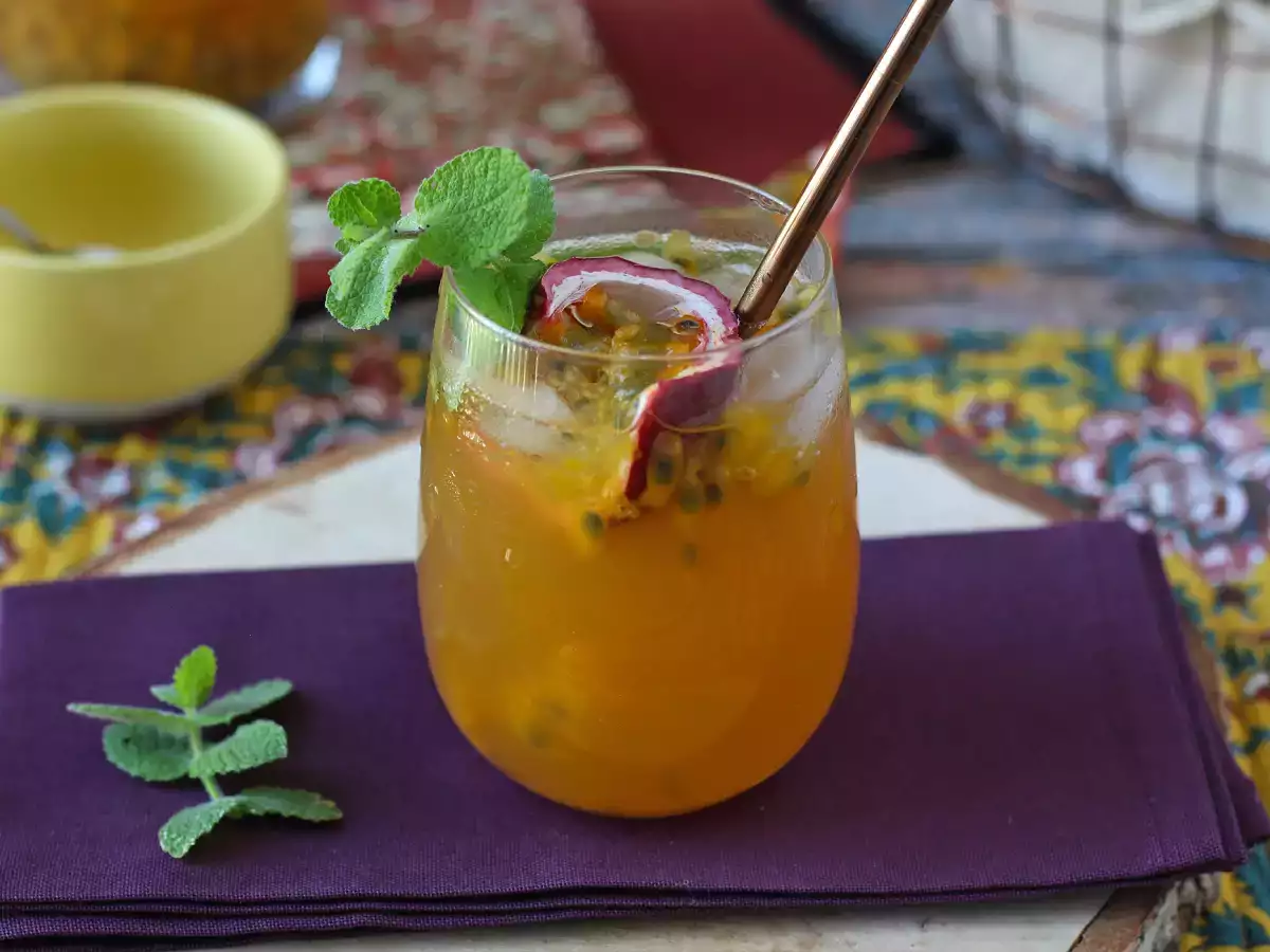 Passievrucht-ijsthee: het perfecte zomerdrankje - foto 5