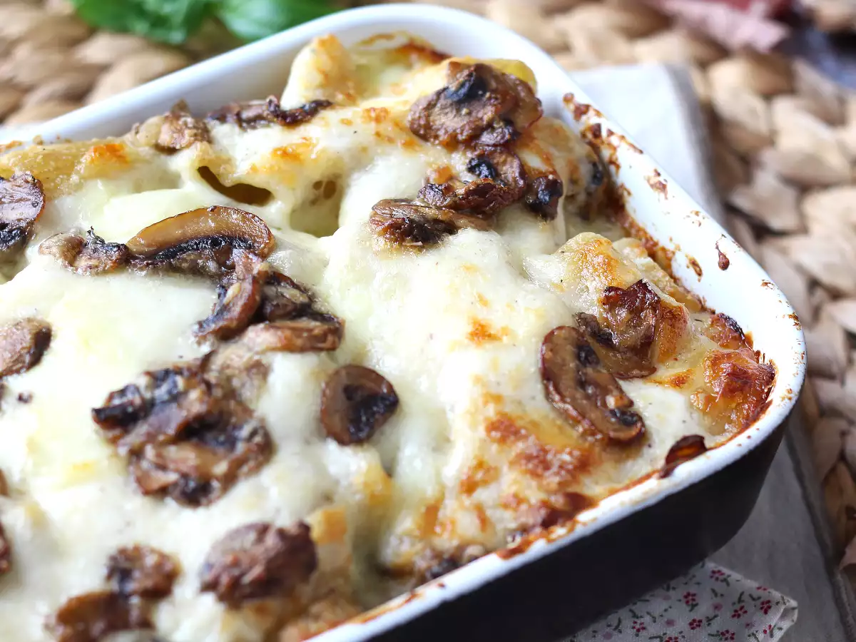 Pasta al forno ai funghi: het perfecte romige en draderige recept voor de herfst - foto 2