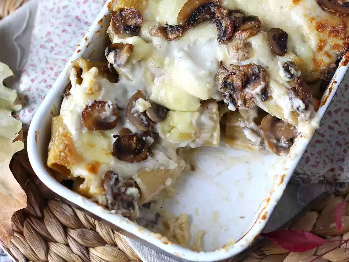 Pasta al forno ai funghi: het perfecte romige en draderige recept voor de herfst - foto 5