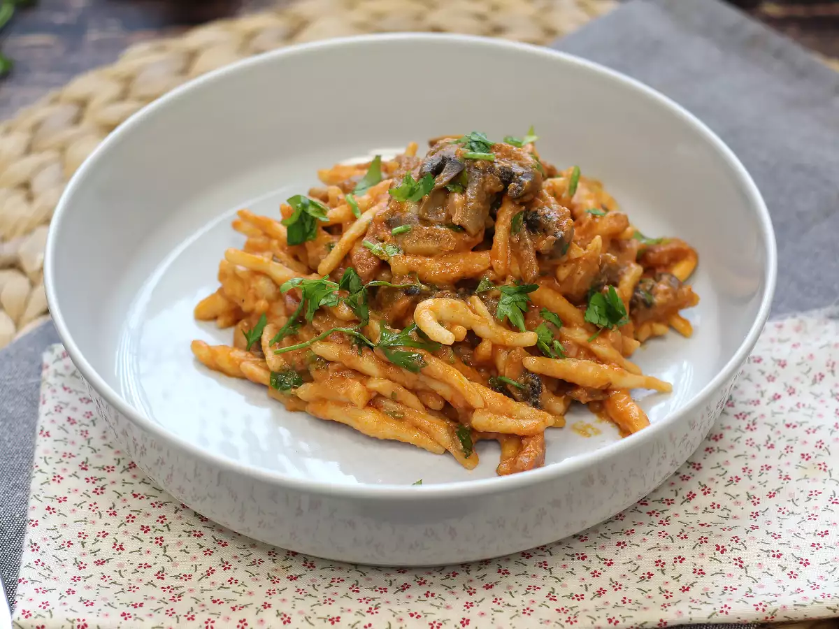 Pasta alla boscaiola, het ideale hoofdgerecht voor de herfst en winter - foto 3
