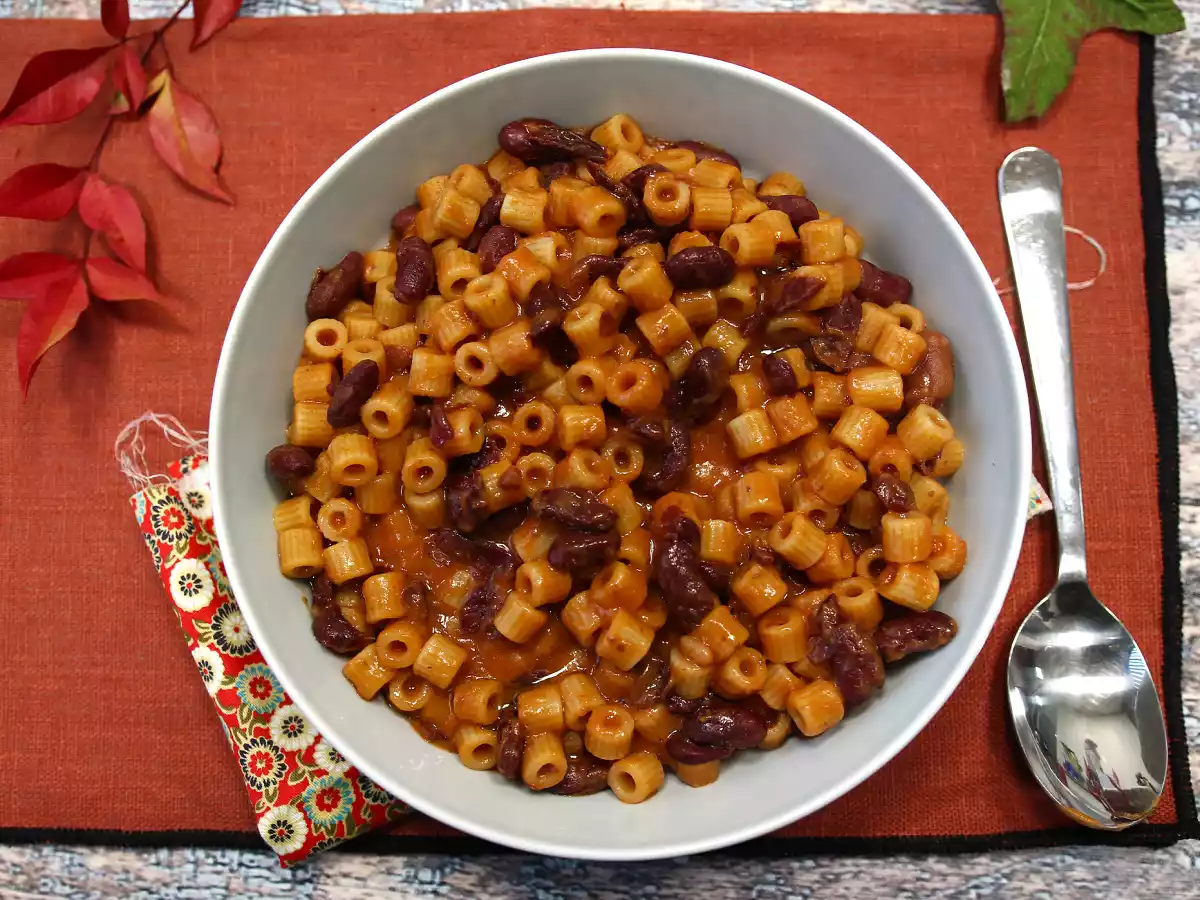 Pasta e fagioli, het snelle en romige recept - foto 3