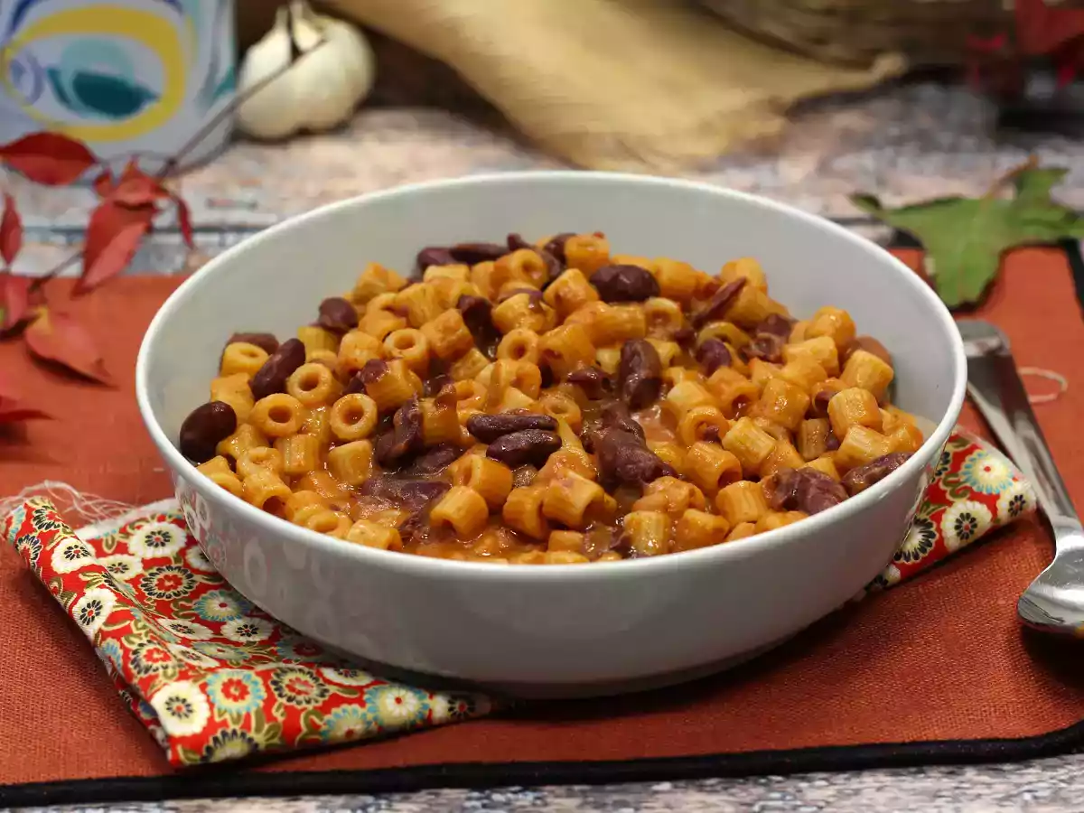 Pasta e fagioli, het snelle en romige recept - foto 4
