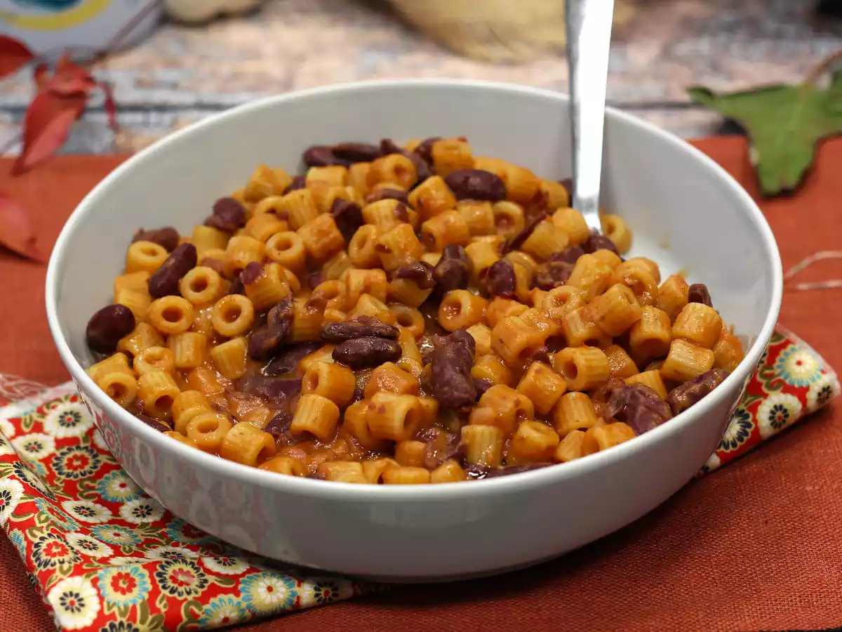 Pasta e fagioli, het snelle en romige recept - foto 5