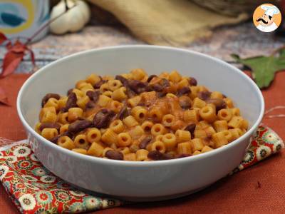 Pasta e fagioli, het snelle en romige recept