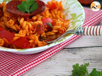 Pasta met chorizo - foto 4