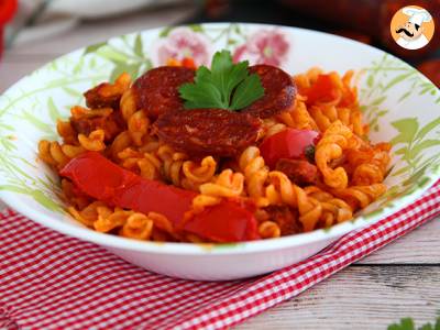 Pasta met chorizo - foto 5