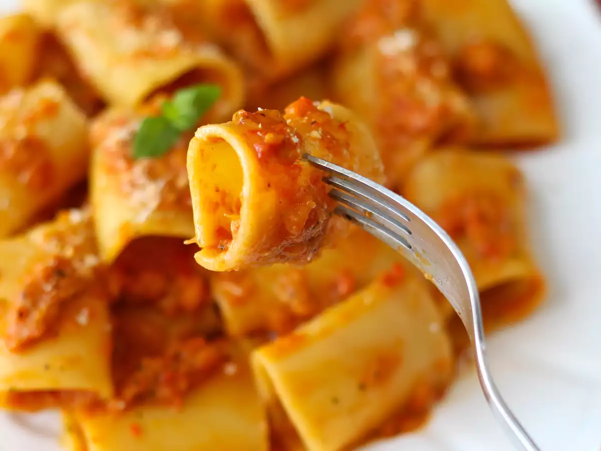 Pasta met paprika en munt: romig en geurig - foto 4