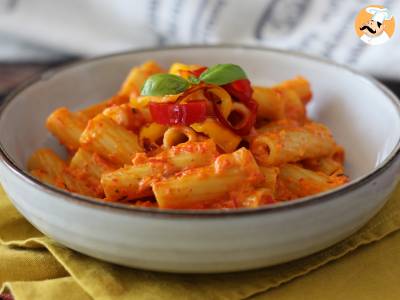 Pasta met paprika en philadelphia - foto 4