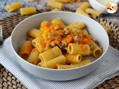 Pasta met pompoen en worst - foto 5