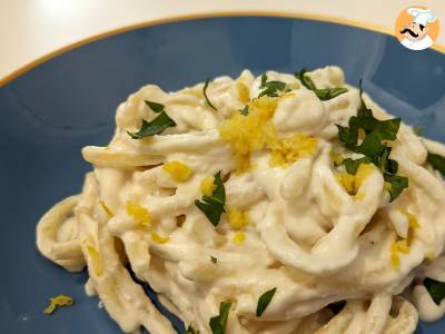 Pasta met ricotta en citroen, een delicaat voorgerecht dat heel gemakkelijk te bereiden is! - foto 3