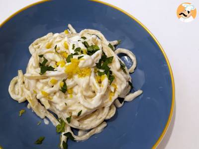 Pasta met ricotta en citroen, een delicaat voorgerecht dat heel gemakkelijk te bereiden is! - foto 5